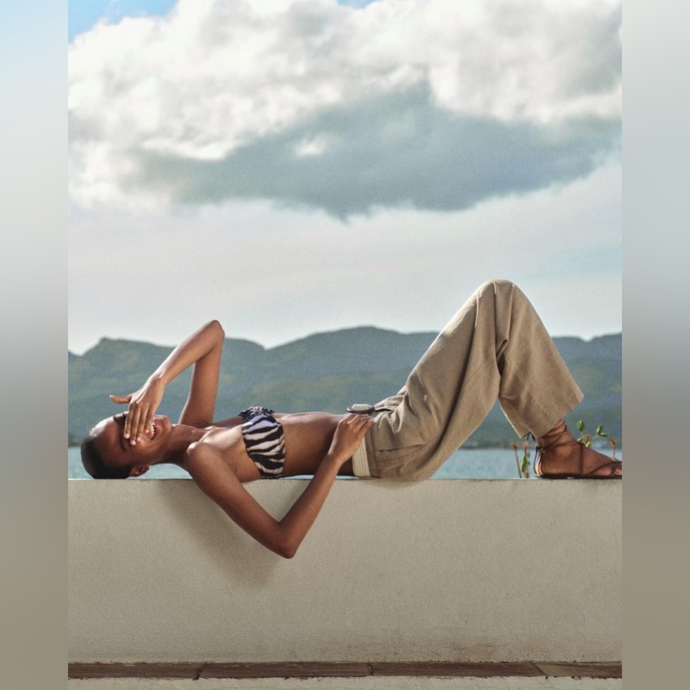 Zara belted pants - Picture 2 of 7